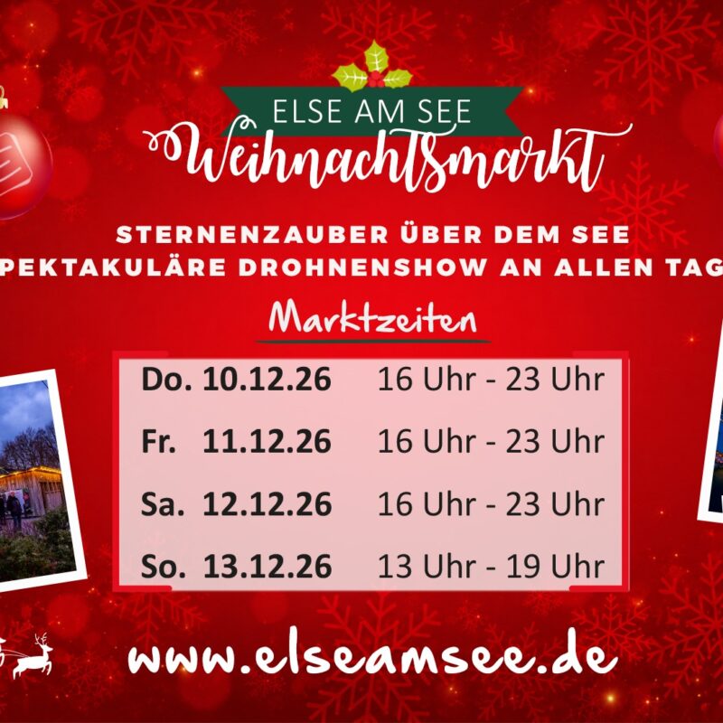 3. Adventswochende - Else am See Weihnachtsmarkt